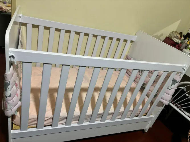 Berço americano e cama