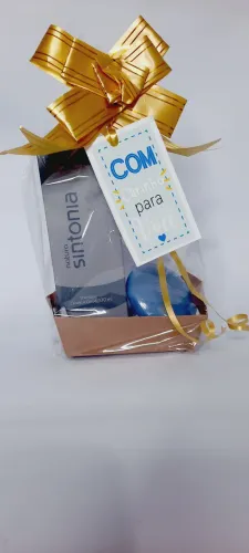 KIT SHAMPOO SINTONIA NATURA + 1 UNIDADE SABONETE AVON