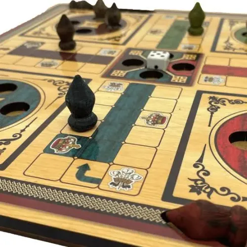 Jogo de Tabuleiro Ludo Classico Real