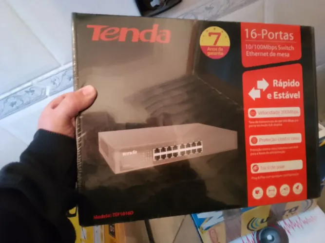 Switch 16 portas auto sensi