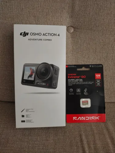 DJI Osmo Action 4 Adventure Combo + SD 128gb