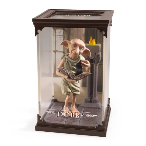Estátua Dobby Harry Potter Original em Caixa Acrílica - Item de Colecionador
