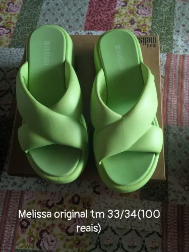 Melissa original tamanho 33/34 usada poucas vezes