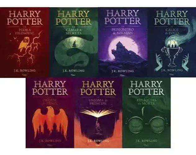 HARRY POTTER COLEÇÃO COMPLETA CAPA DURA