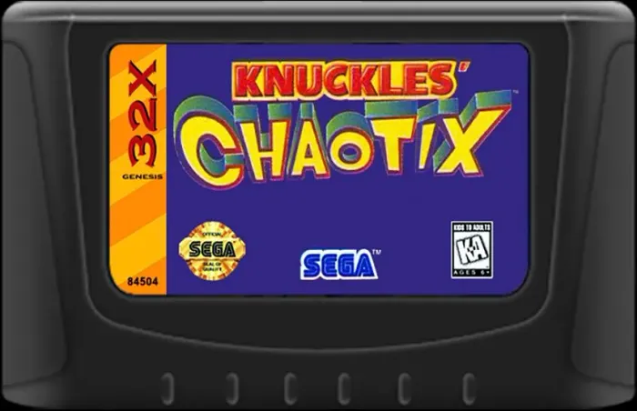 Knuckles' Chaotix 32X Repro