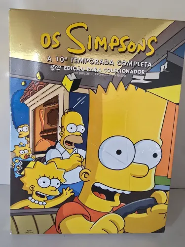 Dvd os simpsons colecionador temporada 10