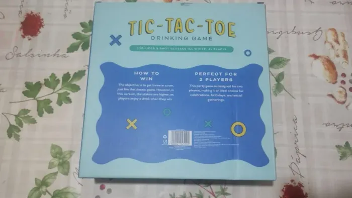 Tabuleiro de vidro Jogo da velha