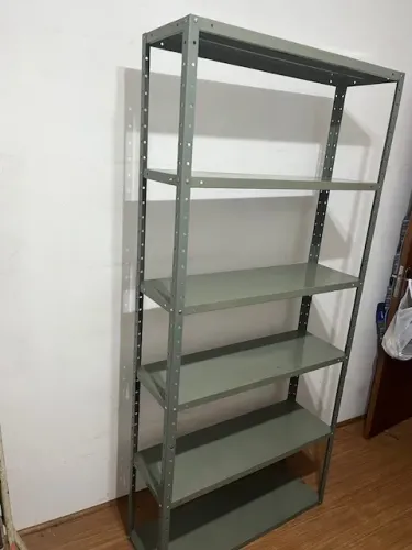 Estantes de aço 6 prateleiras para escritório (4 unidades)