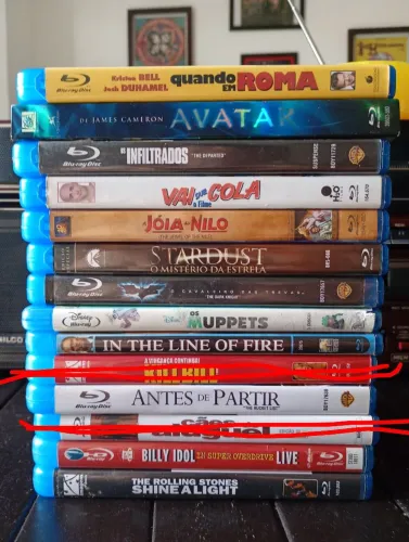 Filmes Originais Em Blu-ray Lote Com 12