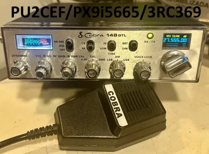 Rádio PX Cobra 148 GTL com DDS