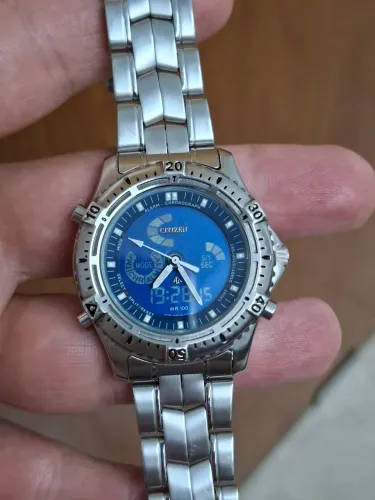 Relógio Citizen C820 Double Face 