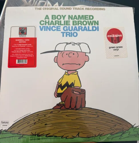 Disco de vinil a boy named Charlie Brown