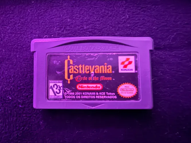 Castlevania: Circle of the Moon GBA - Original Nacional Gradiente (Raro)