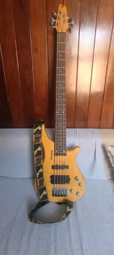 Baixo 5 cordas Strimberg passivo impecável 