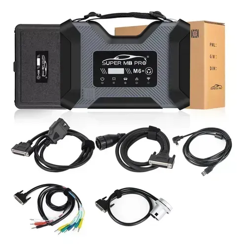 Super MB PRO M6+ scanner de diagnóstico Linha PESADA (18-24W) MERCEDES-BENZ
