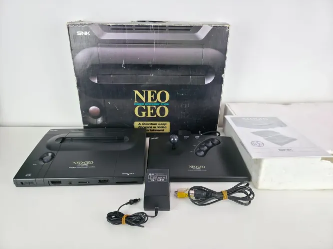 Neo Geo Aes Original Japonês Impecável Completo