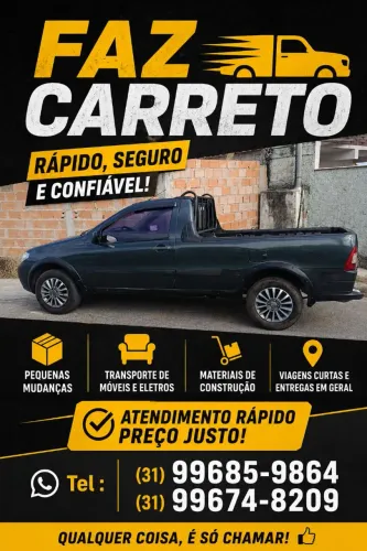 Fretes com preço justo .