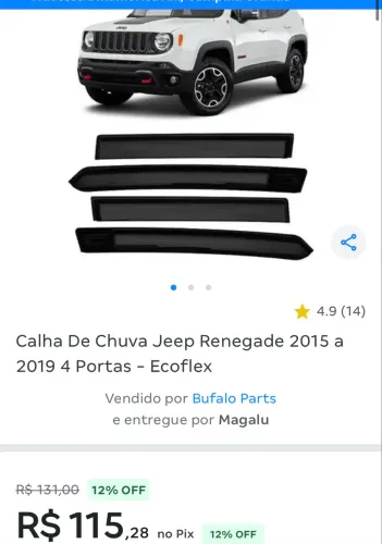 Calha chuva
