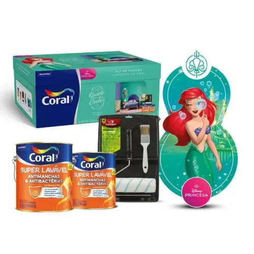 Decoração princesas, tinta de alta qualidade. faça você mesmo
