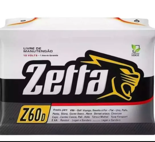 Zetta 60 NOVA 18MESES DE GARANTIA 
