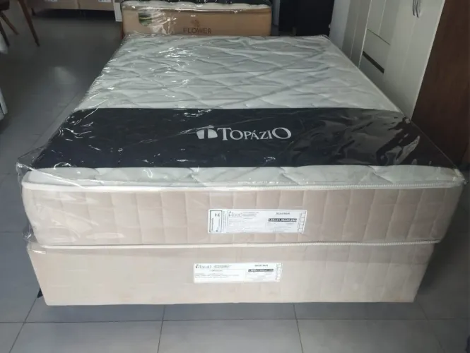 CAMA BOX CASAL MOLAS ENSACADAS POCKET