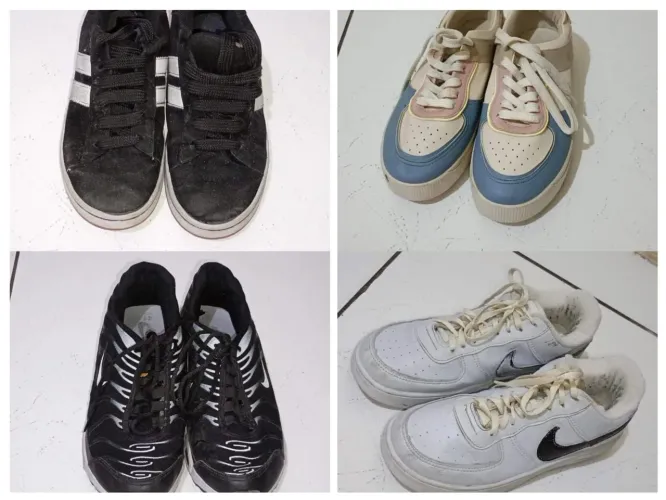 Sapatos variados
