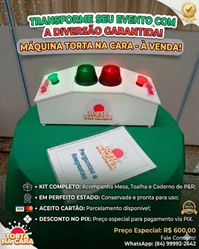 Jogo Torta na Cara 