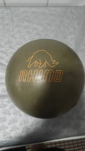 Bola de boliche Brunswick Rhino original usada
