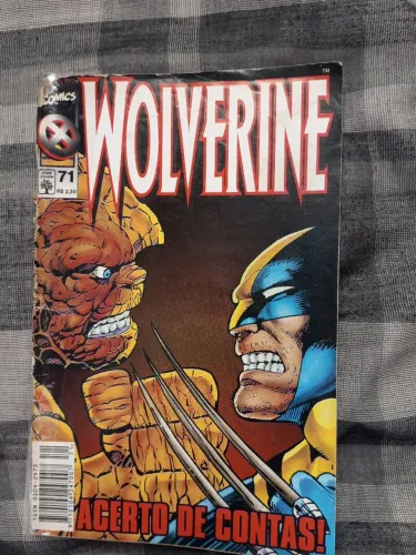 Hq Wolverine n° 71 Editora Abril
