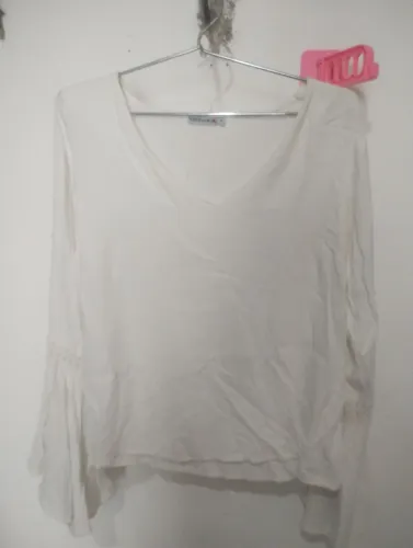 Blusinha P handlook detalhe manga...