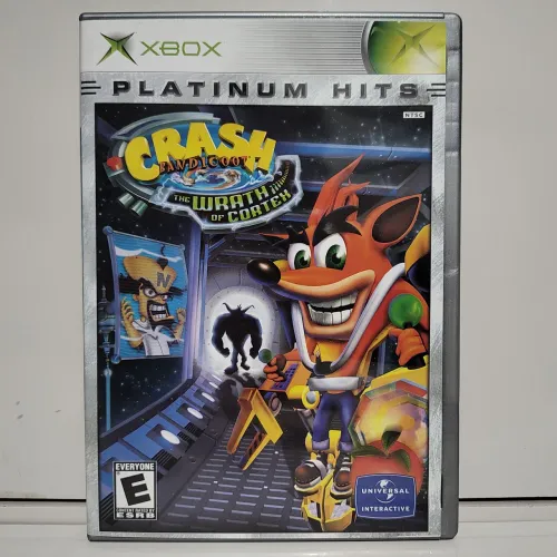 Jogo Crash Bandicoot The Wrath of Cortex Xbox Clássico Original Completo Americano CIB