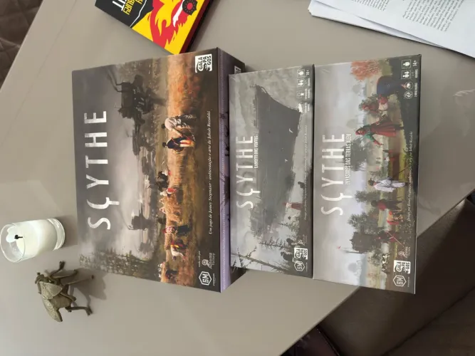 Scythe + Expansões Gambito dos Ventos e Invasores das Terras Além 