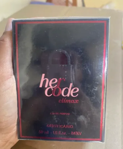 Her Code Climax - Boticário Lacrado