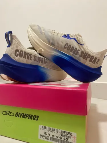 TENIS OLYMPIKUS CORRE SUPRA 2 - NOVO, 0 KM - PLACA DE CARBONO