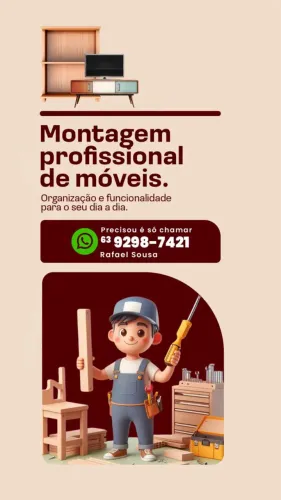 Precisou de montador e só chama 