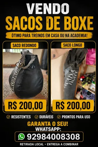 Saco de boxe 