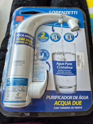 NOVO NUNCA USADO! Purificador de Água Lorenzetti Acqua Due