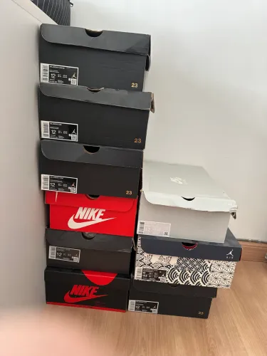 9 caixas Jordan original