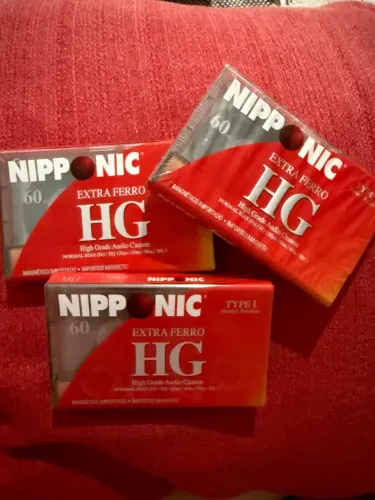 Fita Cassete Nipponic extra ferro hg