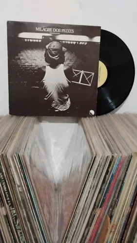 LP duplo vinil Milagre dos Peixes. Milton Nascimento e Som Imaginário, ao vivo 1974 !