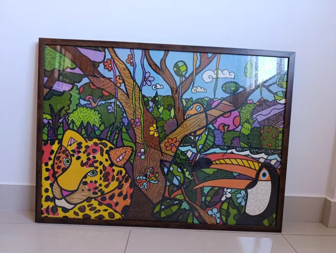 QUADRO PUZZLE ROMERO BRITTO AMAZÔNIA