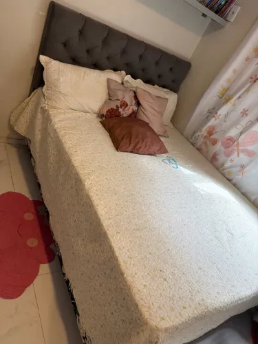 Cama casal padrão + Cabeceira