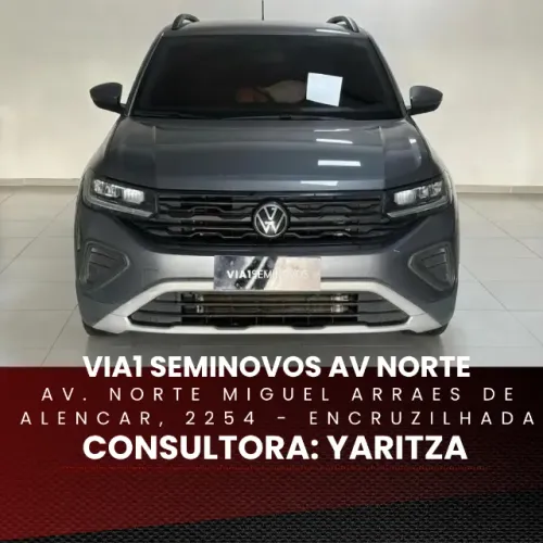 Volkswagen T-Cross 1.0 TSI Flex 12V 5P Aut. 2025