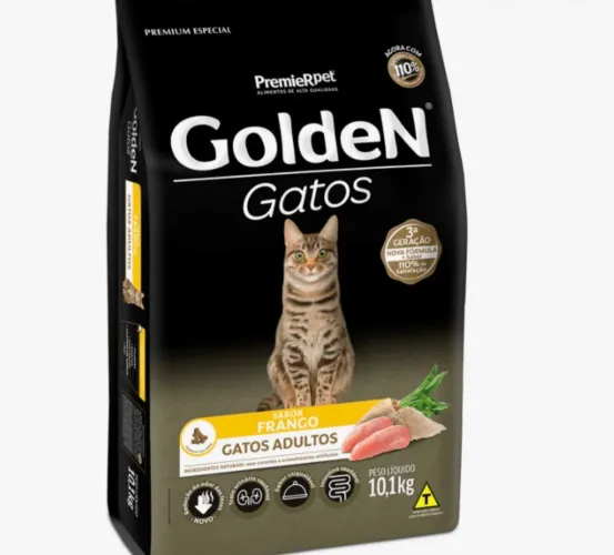 Ração para gatos Golden 10kgs