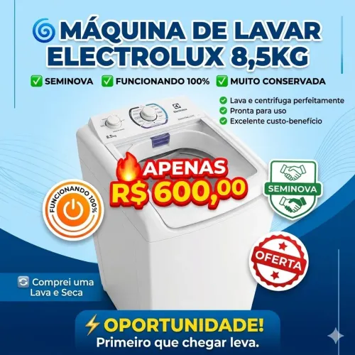 Vendo Máquina de Lavar