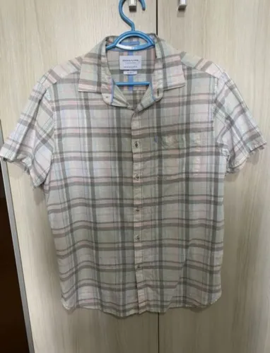 Camisa social Denim & Flowers tamanho M