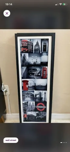 Quadro decorativo parede 95cm x 33cm