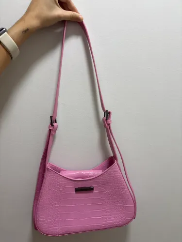 Bolsa Santa lolla rosa baguete