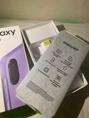 A07 128gb Novo na Caixa!