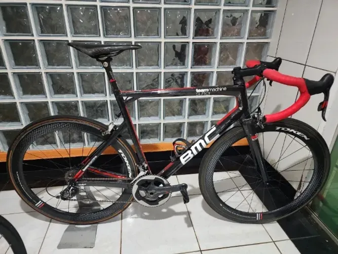 Quadro BMC SLR01 Teammachime Speed em Carbono Tamanho 55  